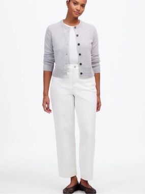 Madewell Perfect Vintage Wide Leg Cropped Jean